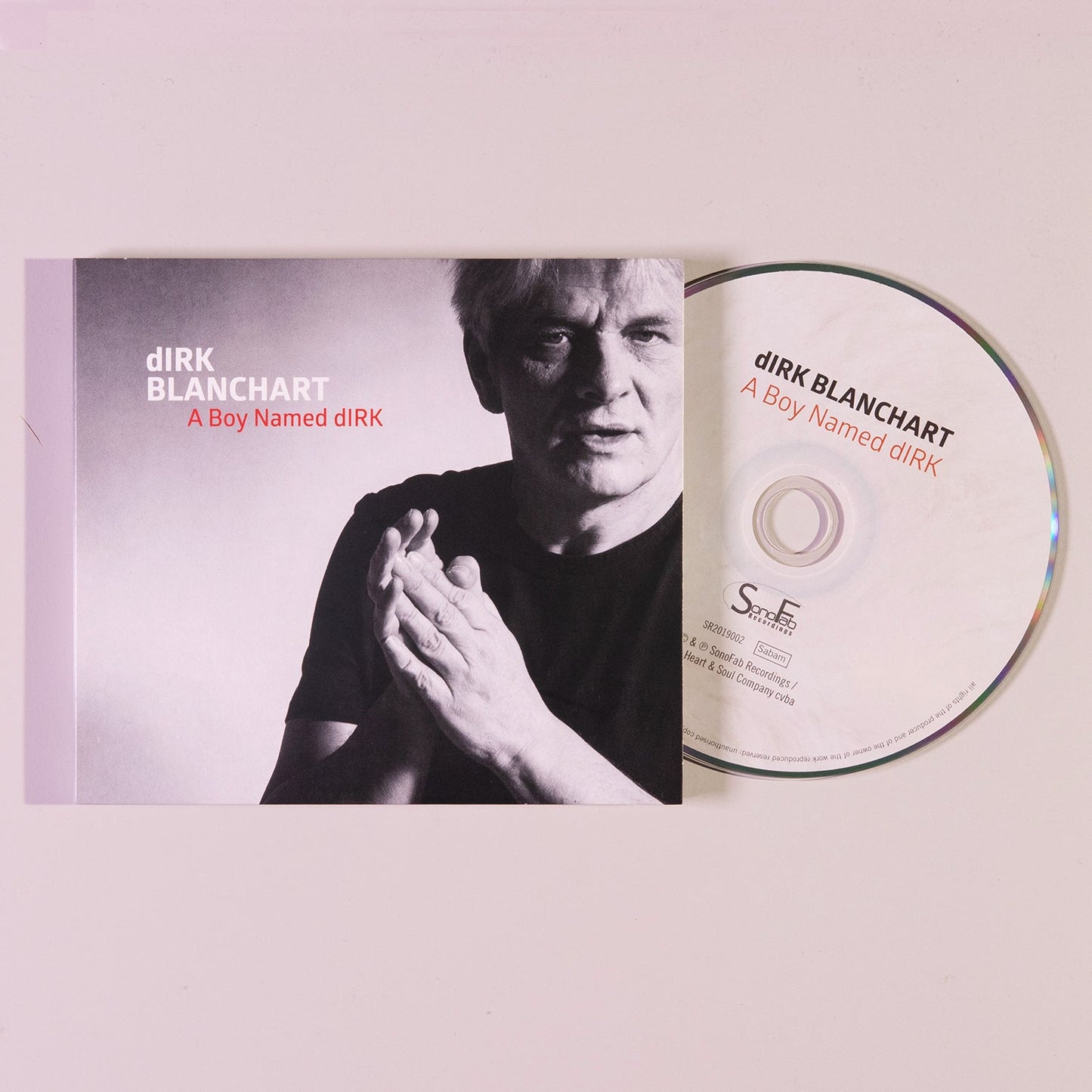 Dirk Blanchart - A Boy named Dirk CD Open