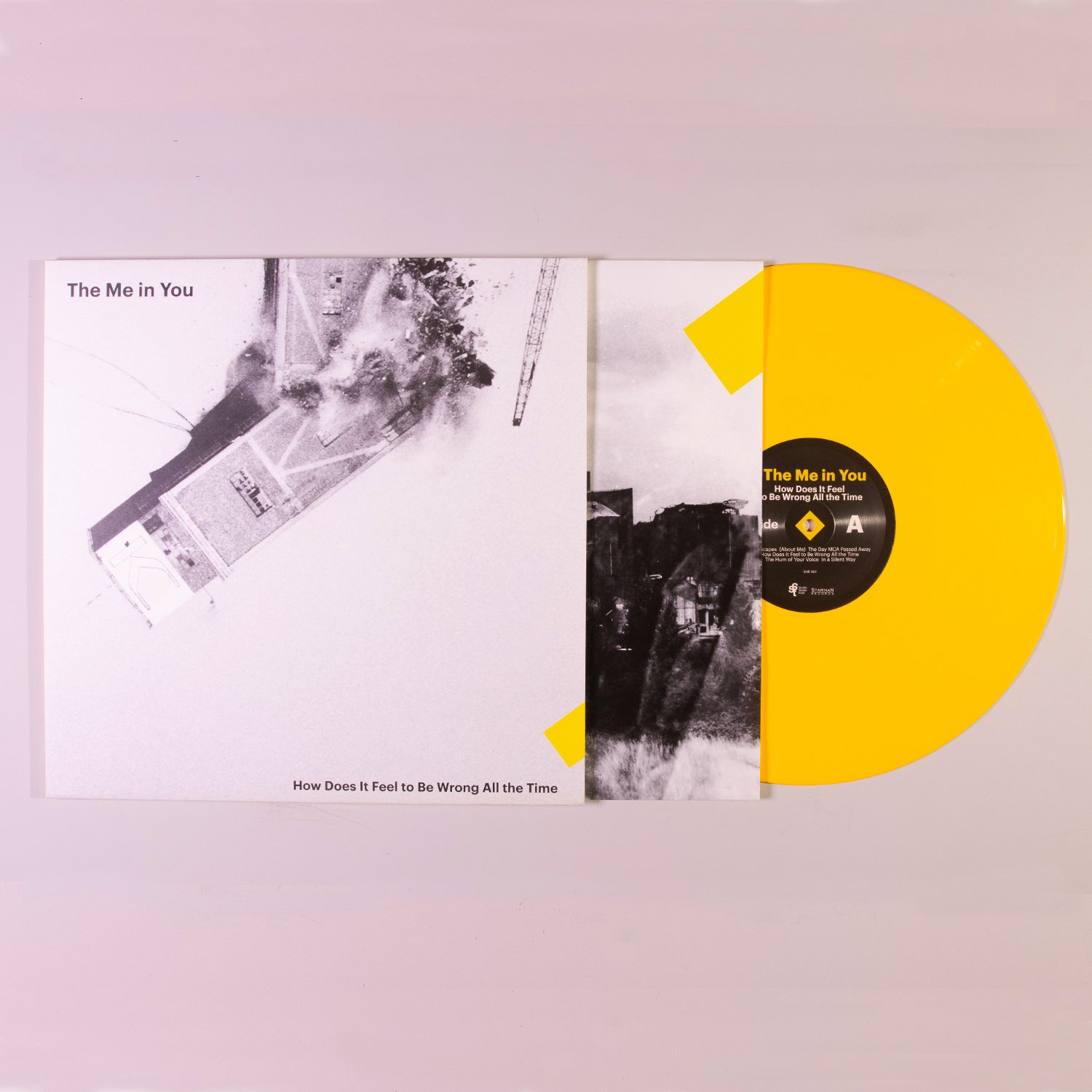 The Me In You - How Does It Feel To Be Wrong All The Time LP Open