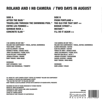 Roland & IH8 Camera - Two Days In August